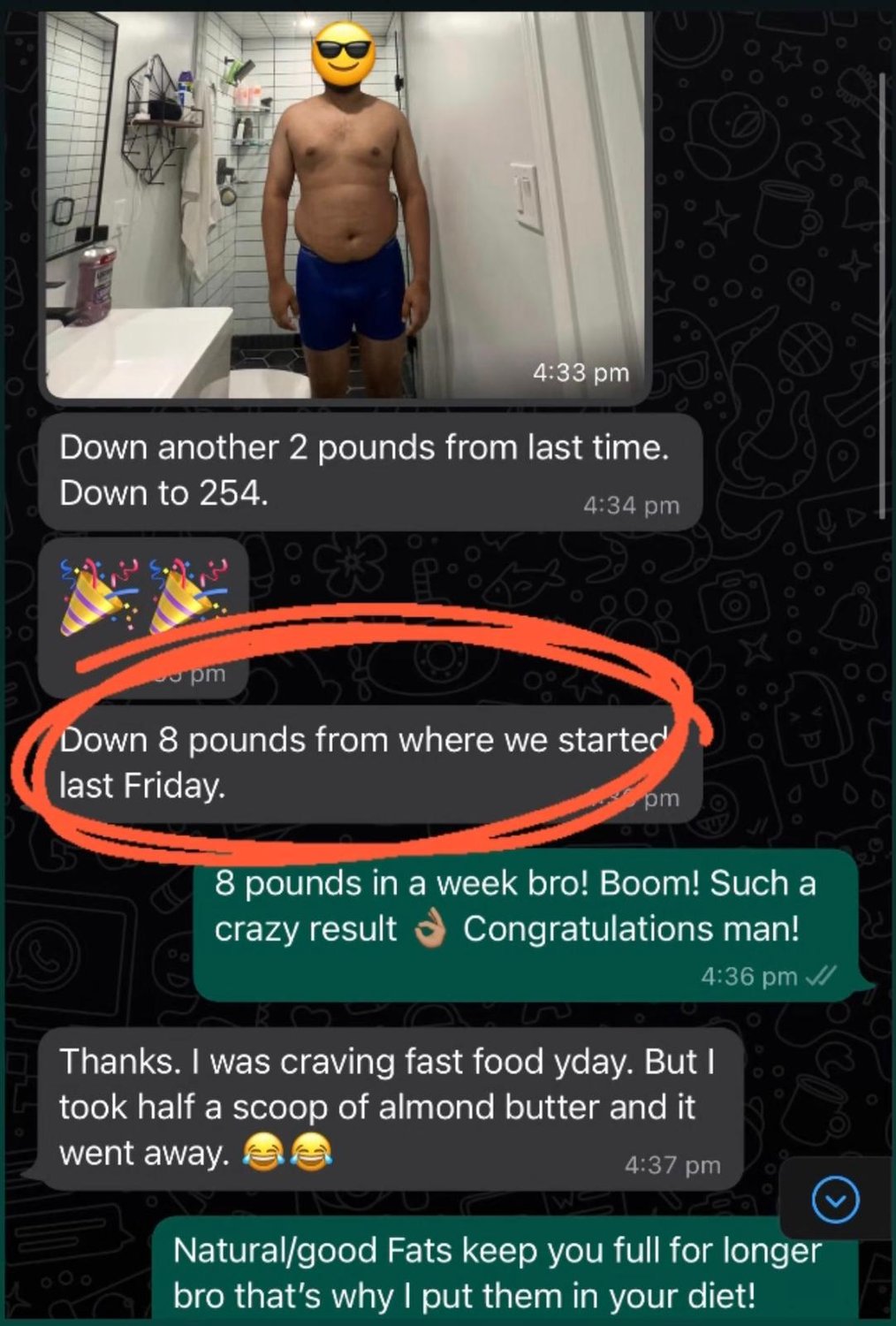 Client message
