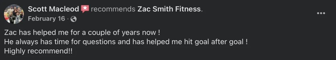 Client review from Scott Macleod