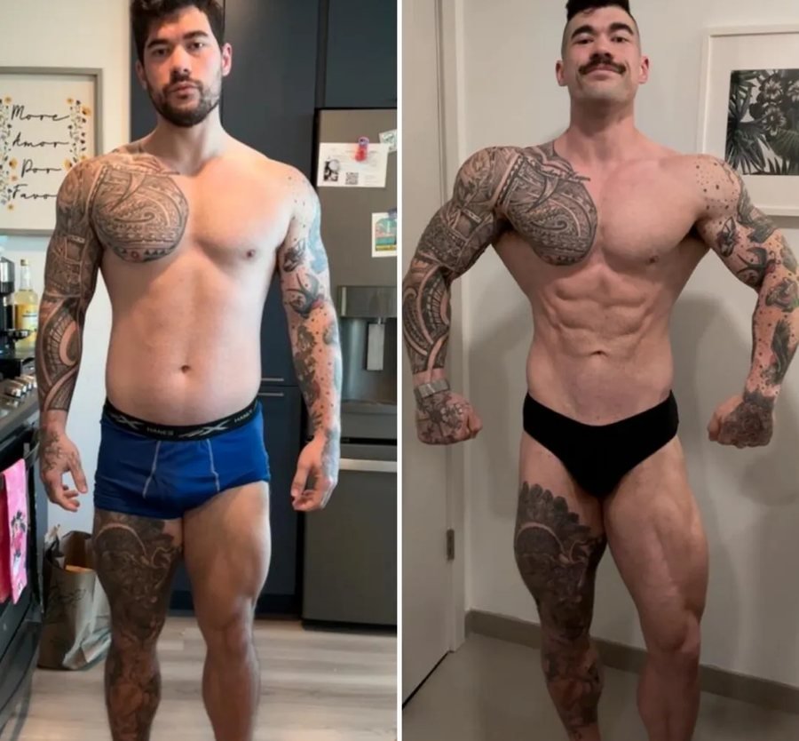 Dwayne's transformation